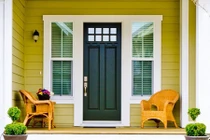 Màu sắc hoàn hảo cho cửa ra vào khiến ai cũng phải ngước nhìn
