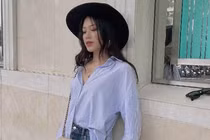 Hoa hậu Đỗ Thị Hà chưa thể thoát "phèn" vì mix đồ non tay