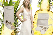 Cận cảnh quy trình sản xuất túi và giày từ lá dứa