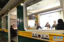 Nhà hàng độc đáo như tàu hỏa 