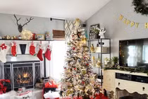 10 ý tưởng trang trí phòng khách đa dạng cho mùa giáng sinh