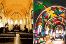 Nhà thờ cổ 100 tuổi chuyển thành công viên trượt ván tuyệt đẹp