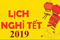 Hai phương án nghỉ Tết Nguyên đán 2020