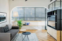 Ngắm căn hộ 53 m2 kiêm văn phòng làm việc tại gia 