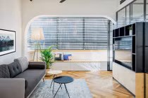 Ngắm căn hộ 53 m2 kiêm văn phòng làm việc tại gia 