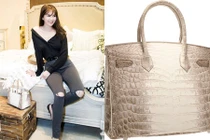 Cận cảnh túi Hermes Birkin đắt đỏ bị nghi hàng nhái của Ngọc Trinh 