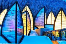 Ngắm những khu nghỉ dưỡng cực độc trên các đỉnh núi tuyết