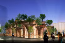 Báo Tây ngỡ ngàng nhà Việt hình hoa sen 