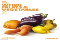 Tận mục rau củ biến dạng gây “sốt” trong siêu thị