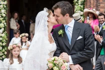 Hình ảnh lễ cưới hoàng gia của công chúa Bỉ