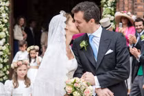 Hình ảnh lễ cưới hoàng gia của công chúa Bỉ