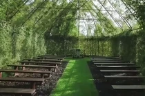 Ngắm thánh đường dựng từ cây cỏ đẹp ngỡ ngàng