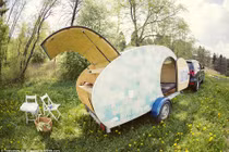 Tận mục phòng du lịch di động tiện nghi và độc đáo