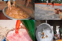 Choáng váng những kiểu chế biến ruốc siêu bẩn