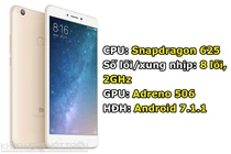 Cận cảnh Xiaomi Mi Max 2 vừa trình làng