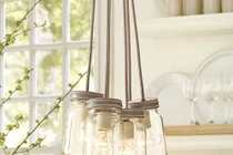 Chiêm ngưỡng những mẫu đèn chùm tự chế đẹp lung linh