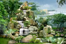 Chọn mẫu thiết kế hòn non bộ cho nhà thêm xinh