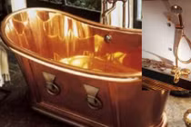 Những vật dụng gây sốc trong phòng tắm con nhà đại gia 