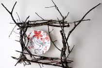 Muôn kiểu trang trí nhà cửa ấn tượng với cành cây khô