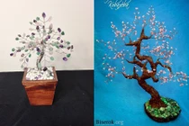 Độc đáo những chậu bonsai bằng đá quý tuyệt đẹp 