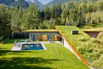 Vẻ đẹp của ngôi nhà mái cỏ cực độc nhất vô nhị