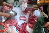 Kinh hoàng chợ thịt lợn ế giá siêu rẻ ở Hà Nội 