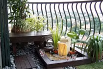 Bất ngờ nhà siêu nhỏ vẫn có “khu vườn cổ tích” đẹp như mơ 