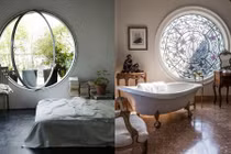 Nhà siêu ấn tượng với mẫu cửa sổ hình tròn phá cách “chất lừ”