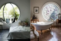 Nhà siêu ấn tượng với mẫu cửa sổ hình tròn phá cách “chất lừ”