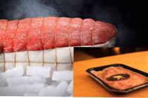 Thịt bò đông lạnh 112 triệu/miếng vẫn đắt như tôm tươi