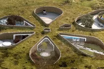 Ngỡ ngàng nhà dưới lòng đất vẫn siêu đẹp, sang chảnh