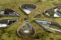 Ngỡ ngàng nhà dưới lòng đất vẫn siêu đẹp, sang chảnh