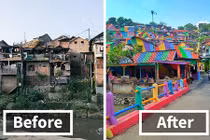 Ngỡ ngàng nhà ổ chuột xấu xí lột xác đẹp lung linh 