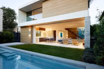 Ngắm biệt thự hiện đại với 4 bề là cây xanh đẹp nao lòng