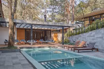 Nhà một tầng có giếng trời ai nhìn cũng thích mê