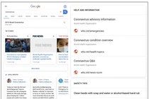 Google kích hoạt tính năng đặc biệt cho tìm kiếm về virus corona