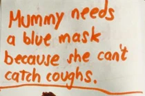 Cảm động các con vẽ tranh kể chuyện mẹ ung thư