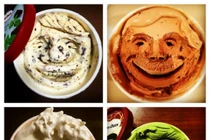 Ngắm những khuôn mặt cười hóm hỉnh trên ly kem