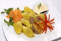 Mít chín nhồi thịt hấp, món ăn cực lạ cực ngon