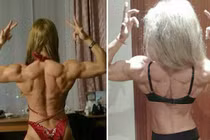 Bạc trắng tóc vì tập thể hình quá đà