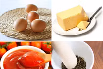 Trổ tài làm trứng gà nướng độc lạ bằng lò vi sóng