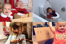 Cười đau bụng những khoảnh khắc siêu quậy bé