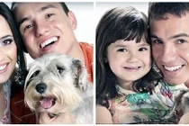 Xúc động ảnh cha chụp cùng con gái mô phỏng vợ quá cố