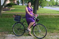 Nguyên tắc đi xe đạp giữ an toàn cho bà bầu 