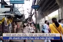 Video: Sập nhà 4 tầng giữa thủ đô Bangkok