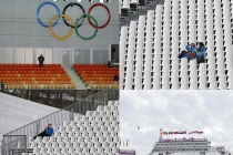 Cám cảnh nhà thi đấu, SVĐ Sochi ế khán giả, vắng tanh