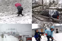 Bão mùa đông điên cuồng tàn phá nước Mỹ