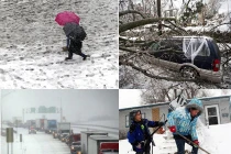 Bão mùa đông điên cuồng tàn phá nước Mỹ