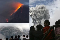 Núi lửa thịnh nộ, dân làng Indonesia tháo chạy trong đêm