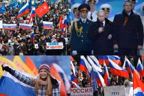 Dân Nga ăn mừng sự trở về của Crimea